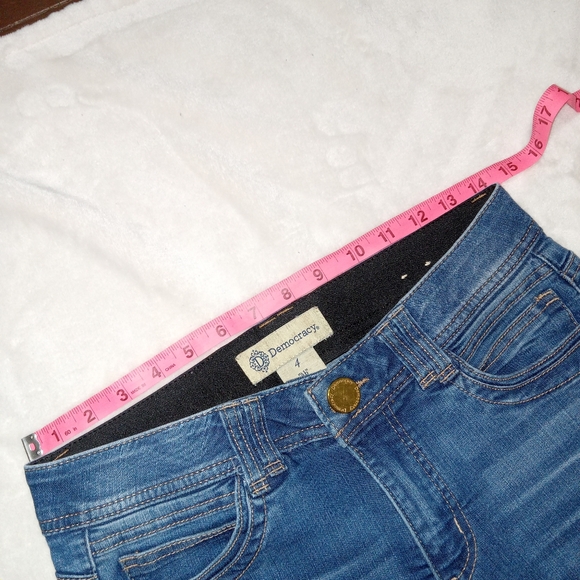 Democracy Ab Technology Comfort Waist Stretch Denim Jeans size 4 - Picture 8 of 12